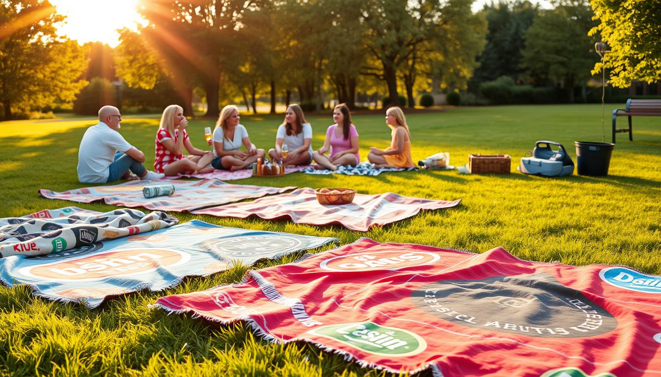 Koce piknikowe z nadrukiem jako forma PR marketingu